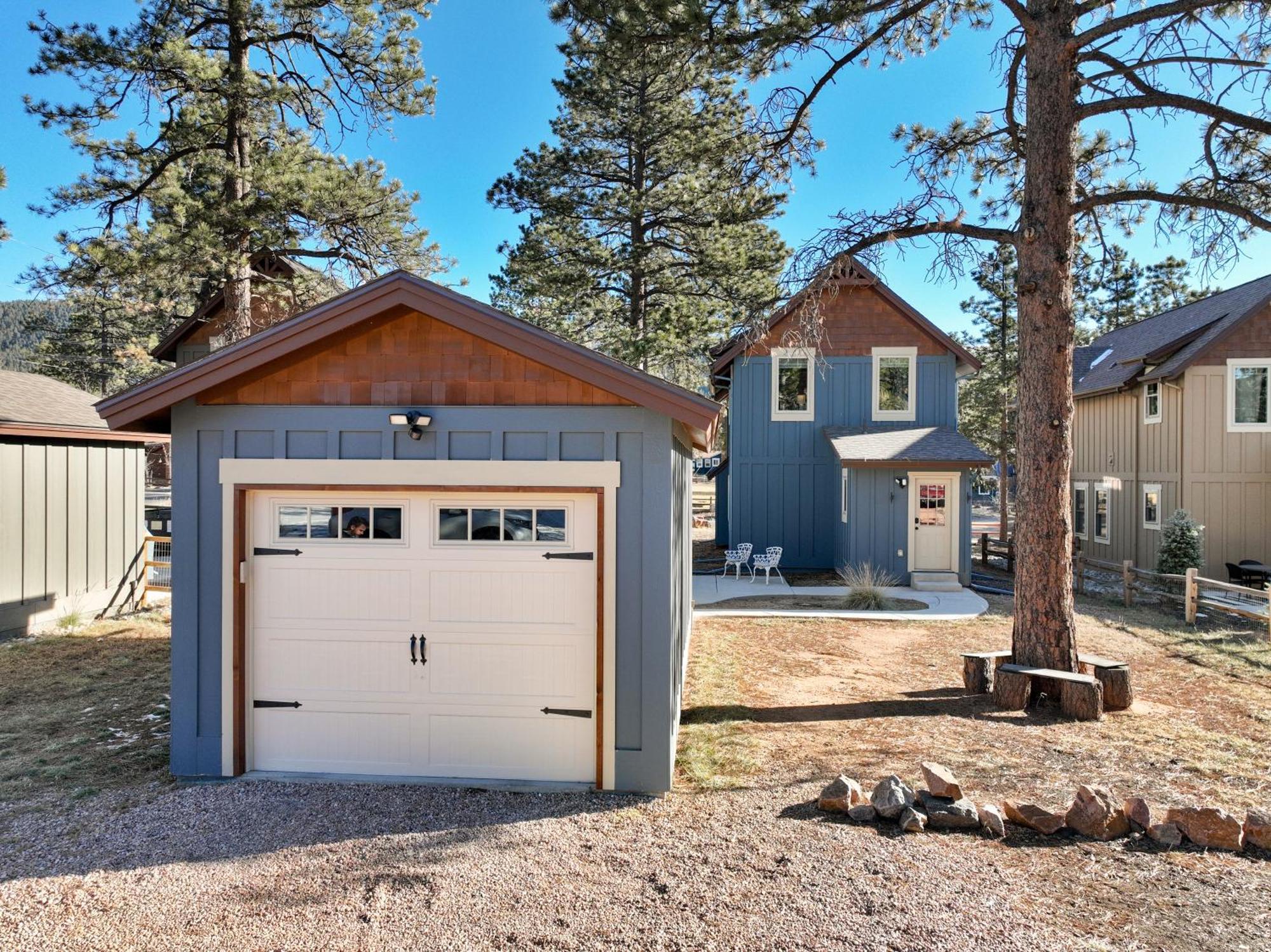Black Bear Cabin With Hot Tub Woodland Park Exterior foto